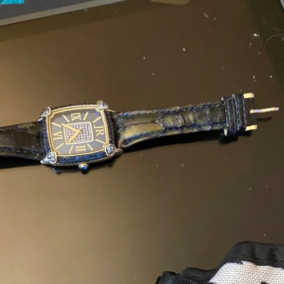 Judith Ripka Blue and Silver Watch - Picture 2 of 7